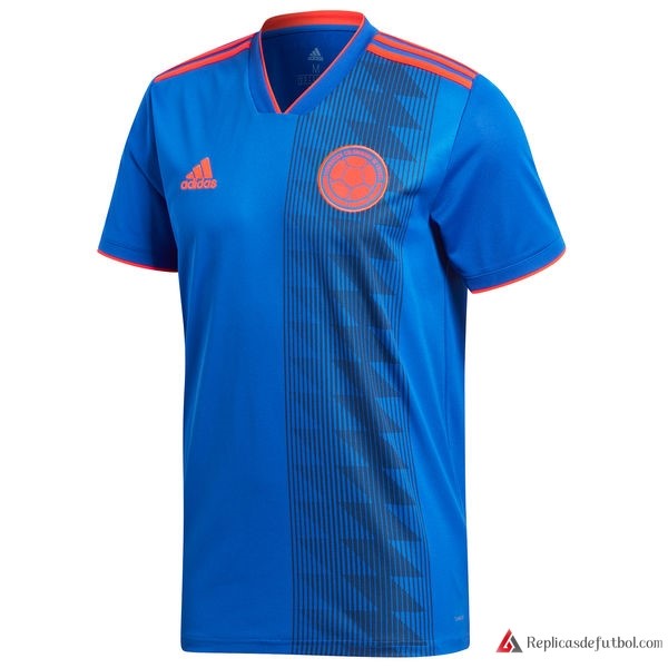 Camiseta Seleccion Colombia Segunda equipación 2018 Azul